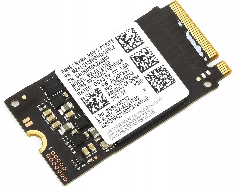 Samsung M.2 2242 PCIe Nvme PM991 128GB