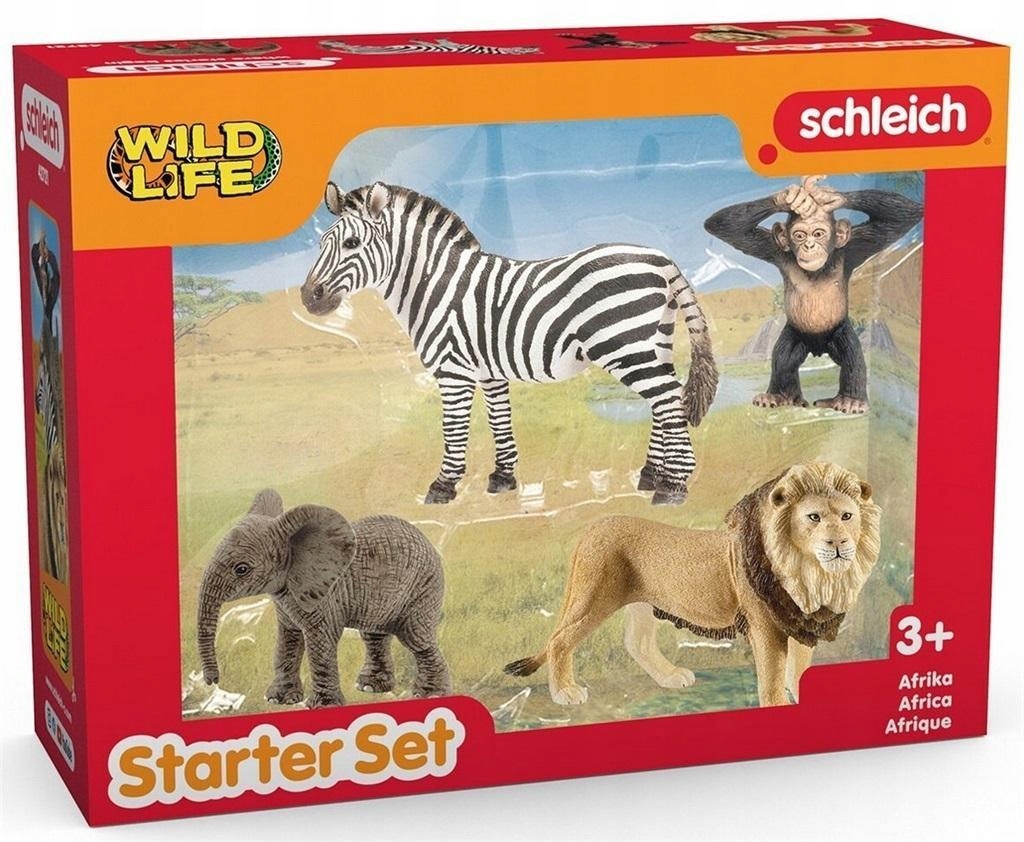 ZESTAW STARTOWY WILD LIFE AFRYKA, SCHLEICH