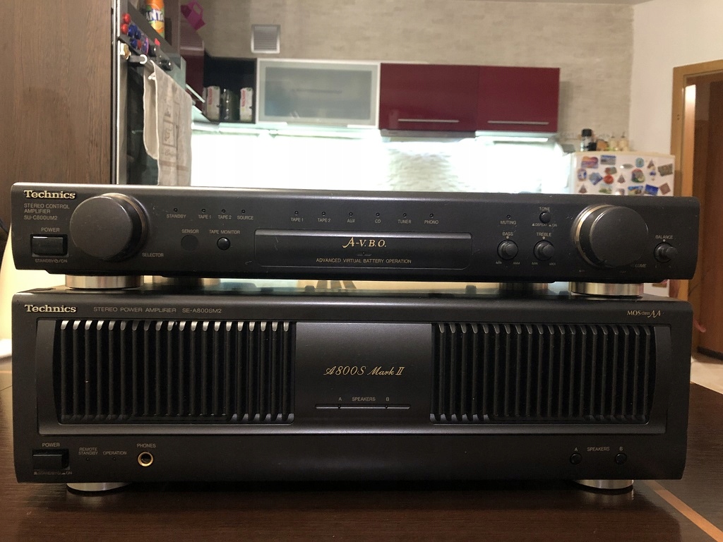 Wzmacniacz Technics SU-A800S Mark II Czarny