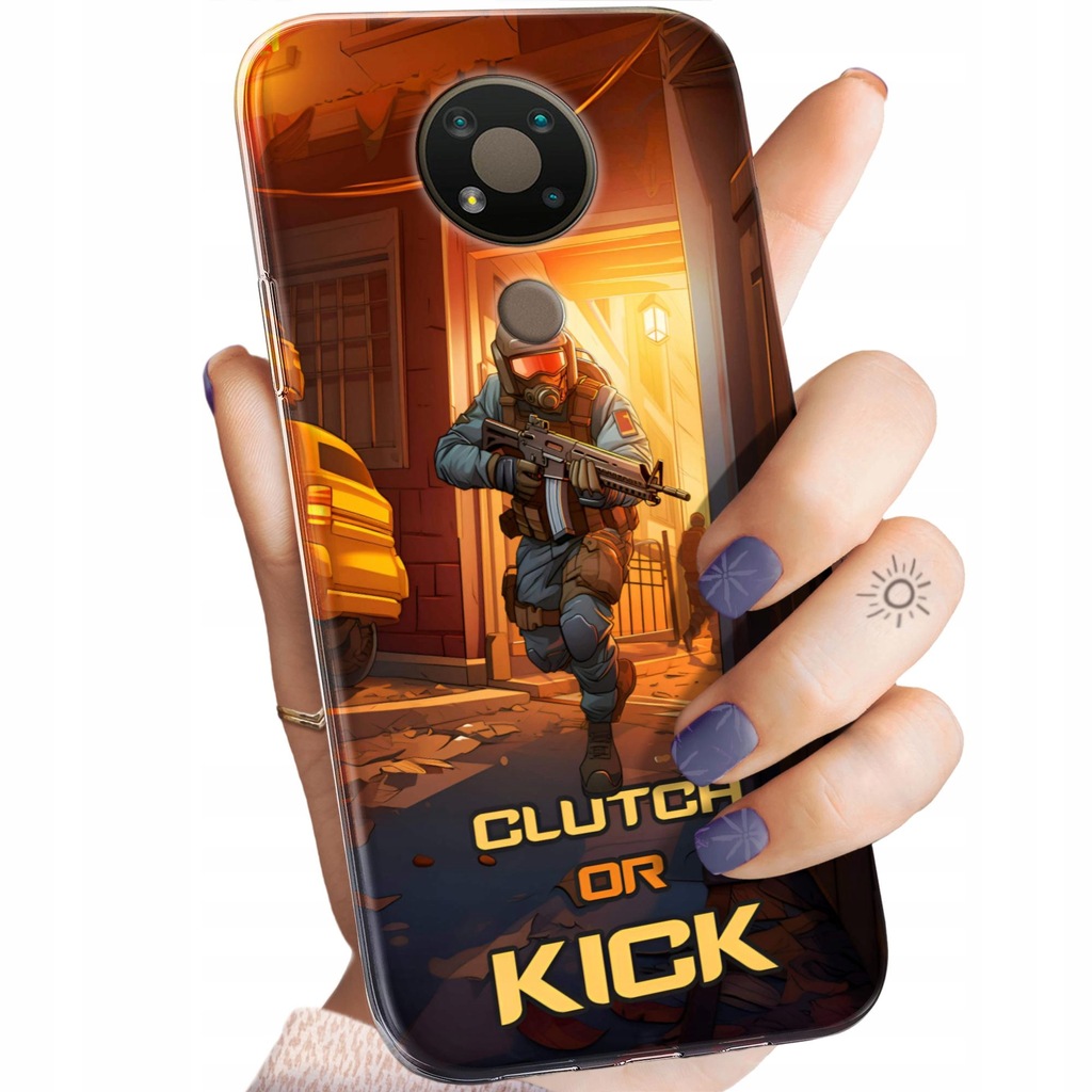 ETUI DO NOKIA 3.4 WZORY CS GO COUNTER-STRIKE OBUDOWA POKROWIEC CASE