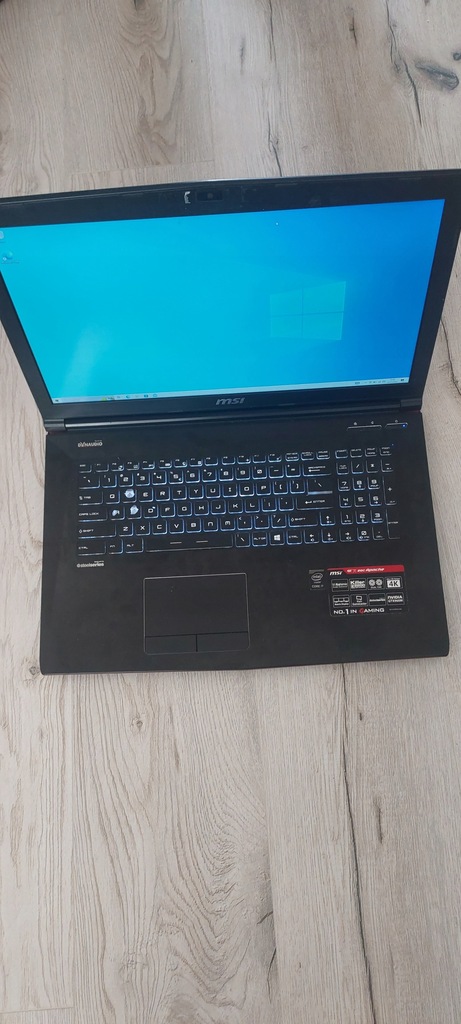 MSI GE72 2QC Apache 17,3" FHD Laptop BCM
