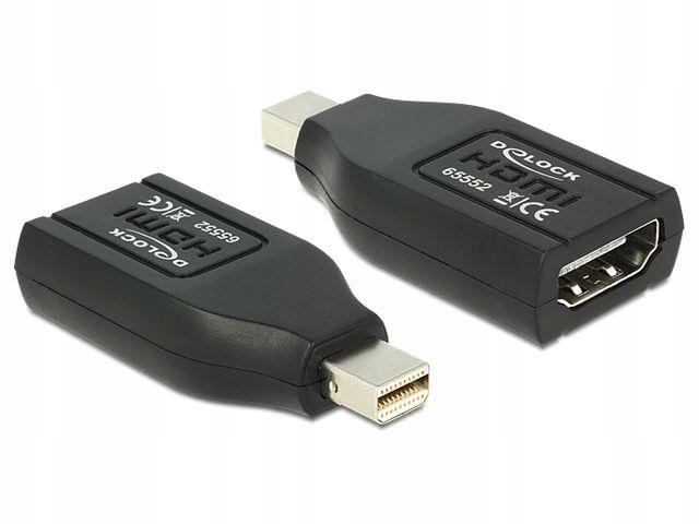 Adapter Delock displayport MINI - HDMI black