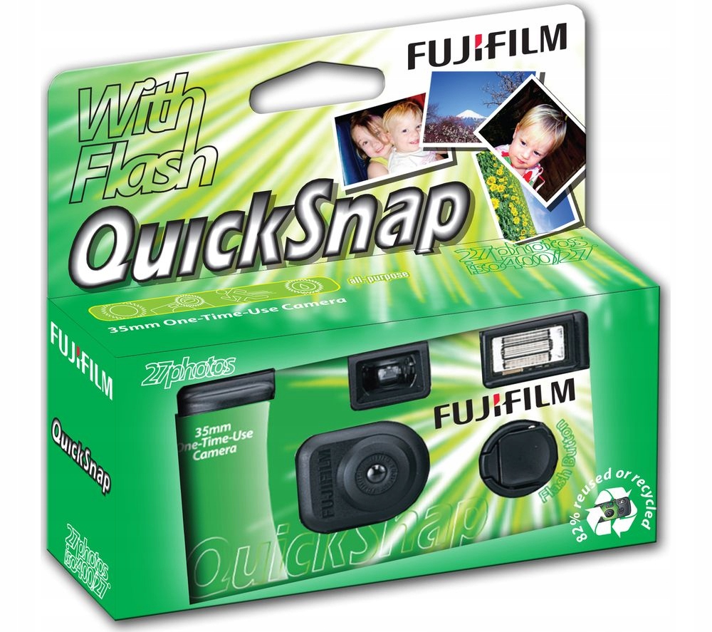 Aparat jednorazowy FUJI QUICKSNAP FASHION (27 zdj)