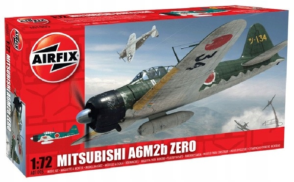 Купить Mitsubishi A6M2b Zero — AIRFIX № 01005.: отзывы, фото, характеристики в интерне-магазине Aredi.ru