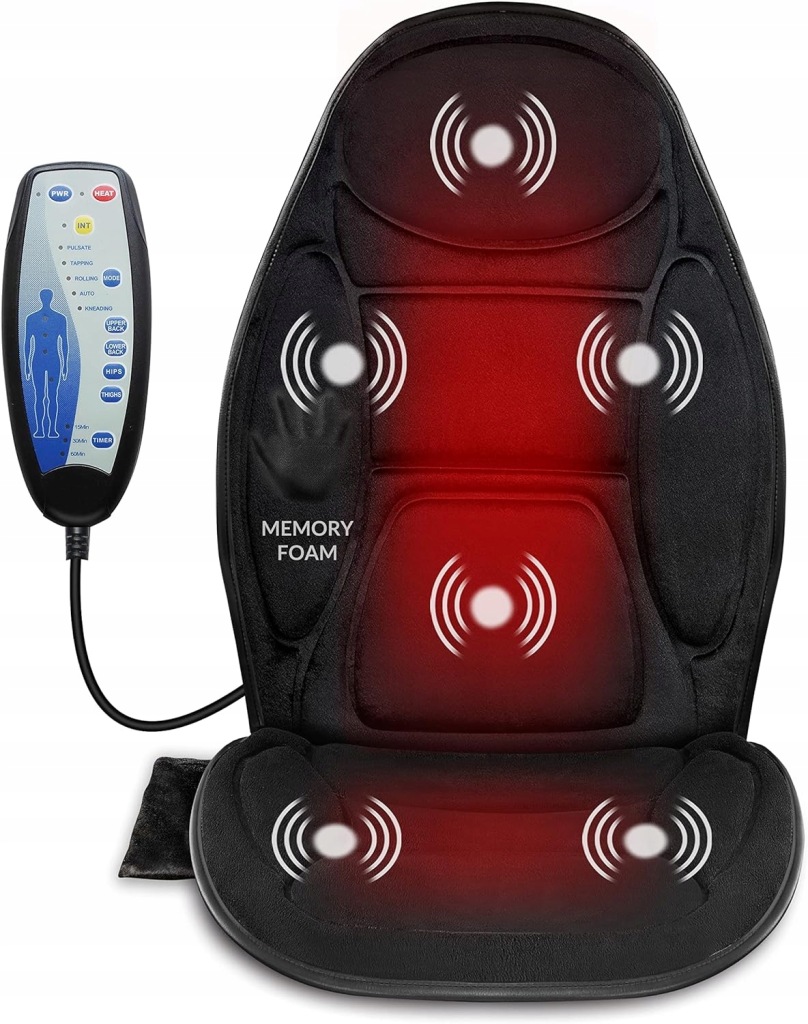 MASAŻER SNAILAX SL-262-EU 30W 12V DC Z PIANKĄ