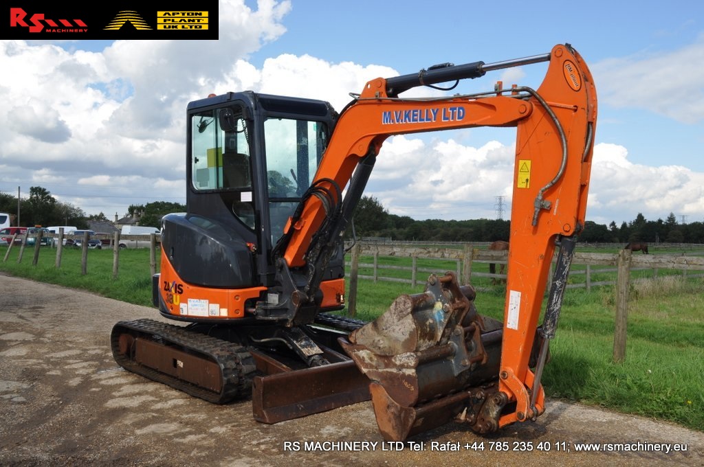 iLoHa Koparki Hitachi ZX38: używana koparka Hitachi ZX38 na