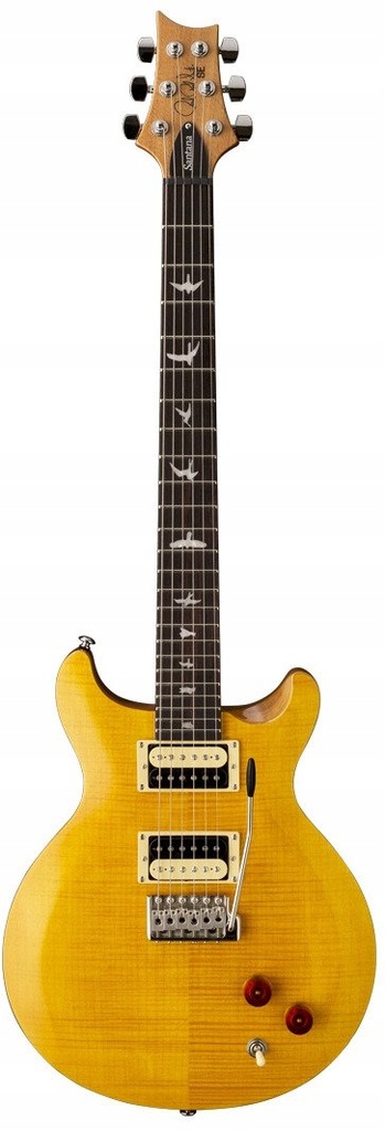 PRS SE Santana Yellow - gitara elektryczna, sygnow