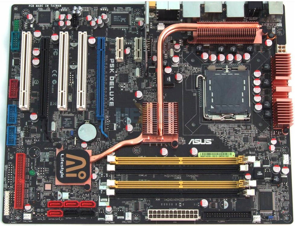 Asus P5K Deluxe Premium system chłodzenia AI 7725991562