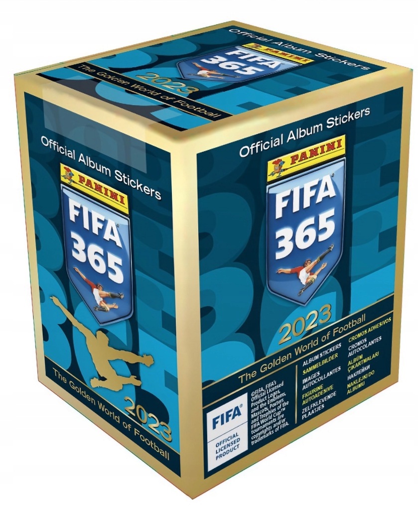 FIFA 365 ADRENALYN XL 2023 - BOX 250 NAKLEJEK