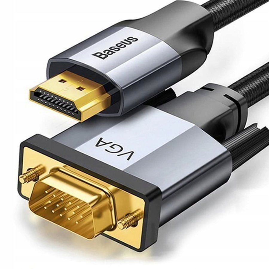 Купить АДАПТЕР BASEUS КАБЕЛЬ HDMI-VGA D-SUB FULL HD, 2 М: отзывы, фото, характеристики в интерне-магазине Aredi.ru