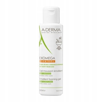 A-DERMA EXOMEGA CONTROL żel do ciała włosów 500 ml