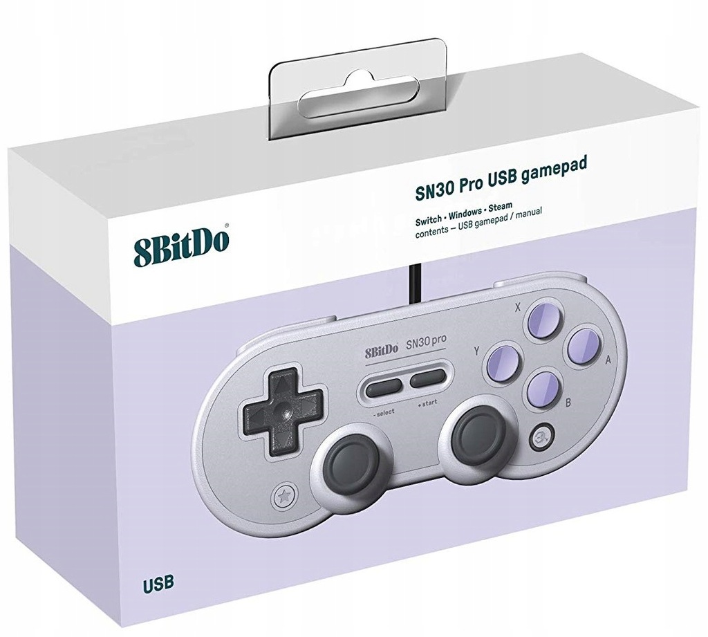 8bitdo Sn30 Pro Usb Gamepad Switch Raspberry Pc Oficjalne Archiwum Allegro
