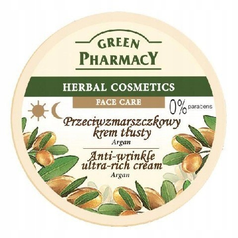 Green Pharmacy Herbal Cosmetics Krem do twarzy tłu