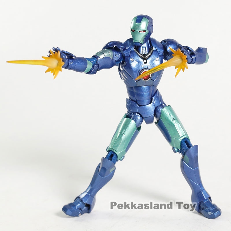 ranan　8月③ Marvel Iron Man MK3 niebieski Stealth figurka - 8848043720