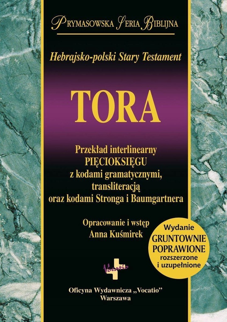 TORA. HEBRAJSKO-POLSKI STARY TESTAMENT