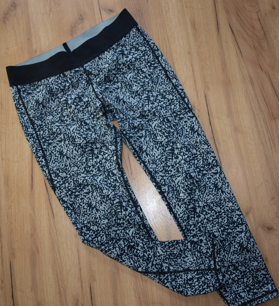 H&M SPORT extra legginsy wzory L