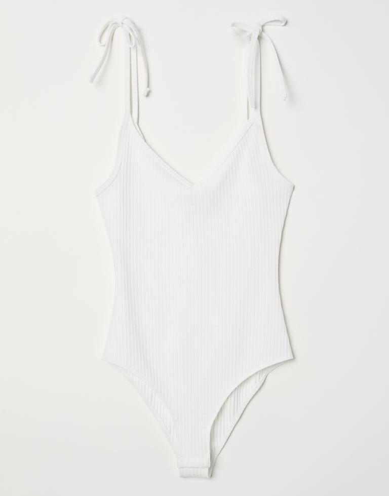 09C038 H&M__MJ9 BODY W PRĄŻKI RAMIĄCZKA__S