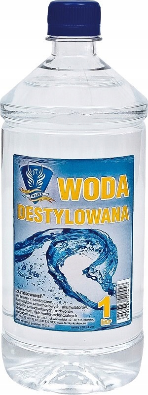 WODA DESTYLOWANA 1L