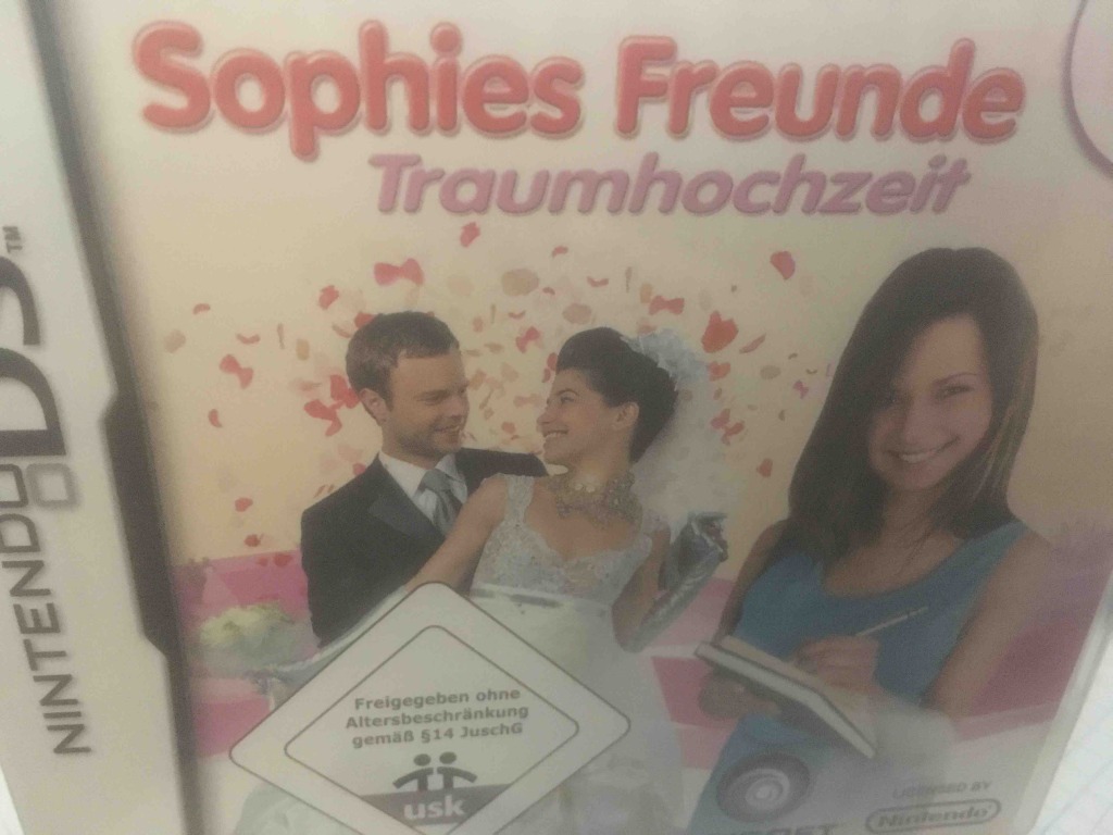 Nintendo gra Sophies Freunde Traumhochzeit - ślub!