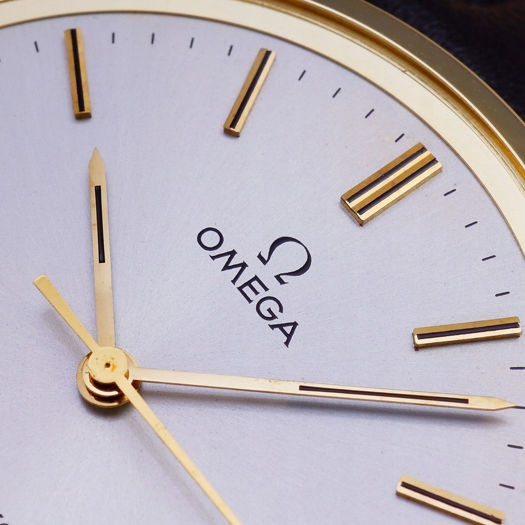 OMEGA Geneve złoty zegarek 14K 1974r c.1030