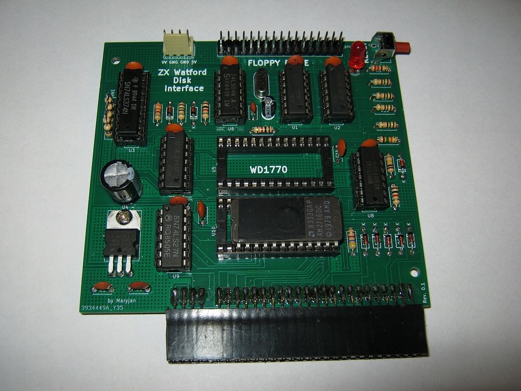 Watford Disk Interface dla ZX Spectrum 48k - unikat