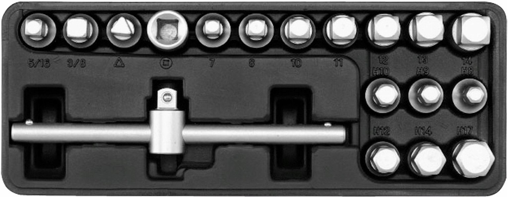 YATO ZESTAW KLUCZY DO KORKÓW OLEJU 18SZT. YT-0599