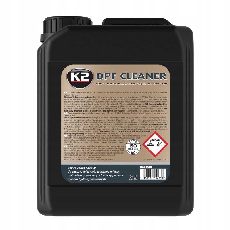 K2 DPF CLEANER 5 L