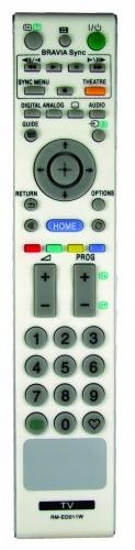 Pilot Sony RM-ED011W biały zamiennik oryginału wysokiej jakości do tv nowy