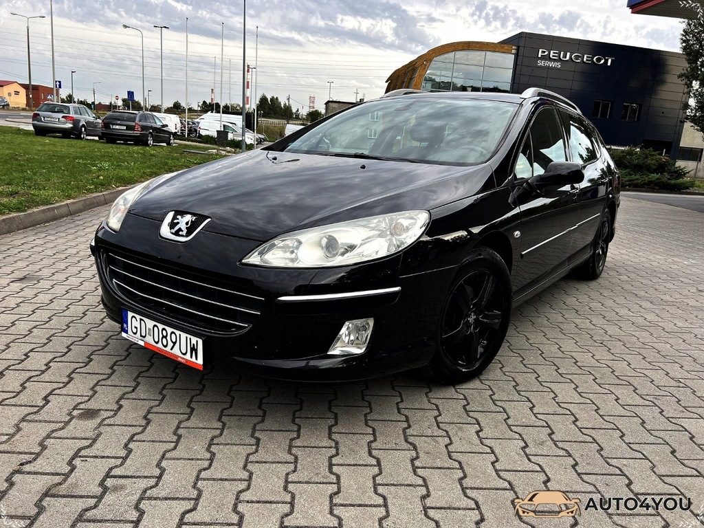 Peugeot 407 Nawigacja, Skory, Xenon, Naglosnie...