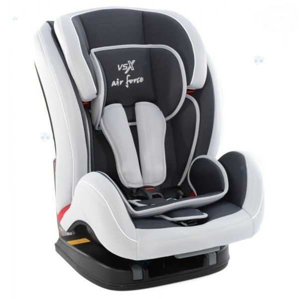 FOTELIK VSX ISOFIX SZARY 9-36 kg #D1