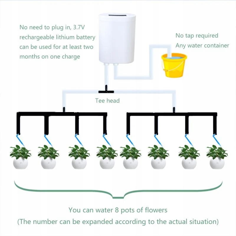 New Garden Watering Device Plant Drip Irrigation T