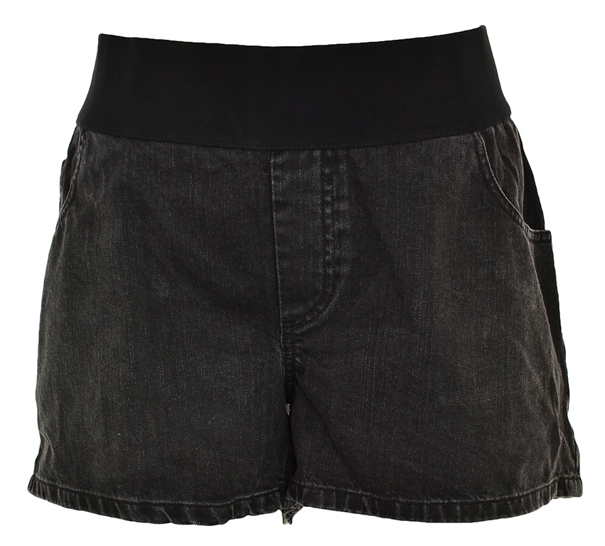 pBH7505 ASOS modne jeansowe spodenki w gumę 48
