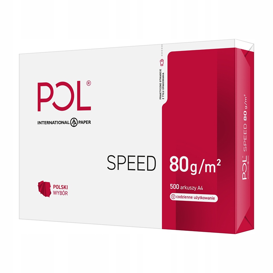 RYZA PAPIERU A4 POL SPEED 80 g 500 ARKUSZY