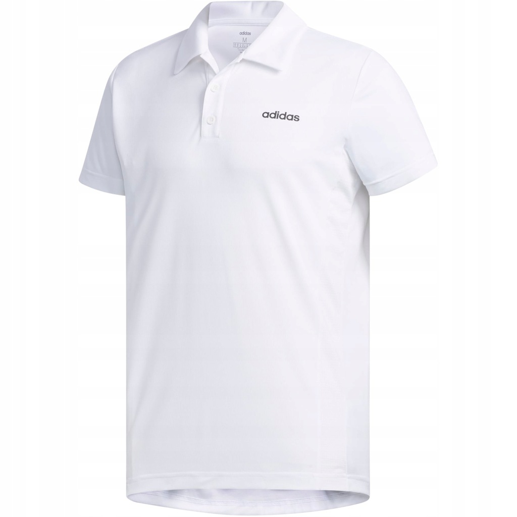 KOSZULKA ADIDAS M D2M POLO WHI FL0332 r M