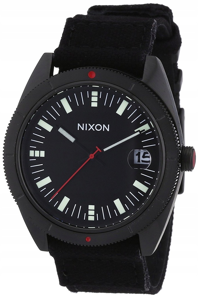 Zegarek NIXON A355001-00 THE ROVER męski czarny