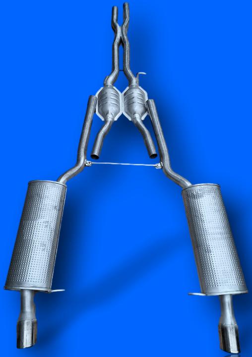 tłumik komplet Audi A6 C5 2,4 2,8 3,0 4,2 quattro