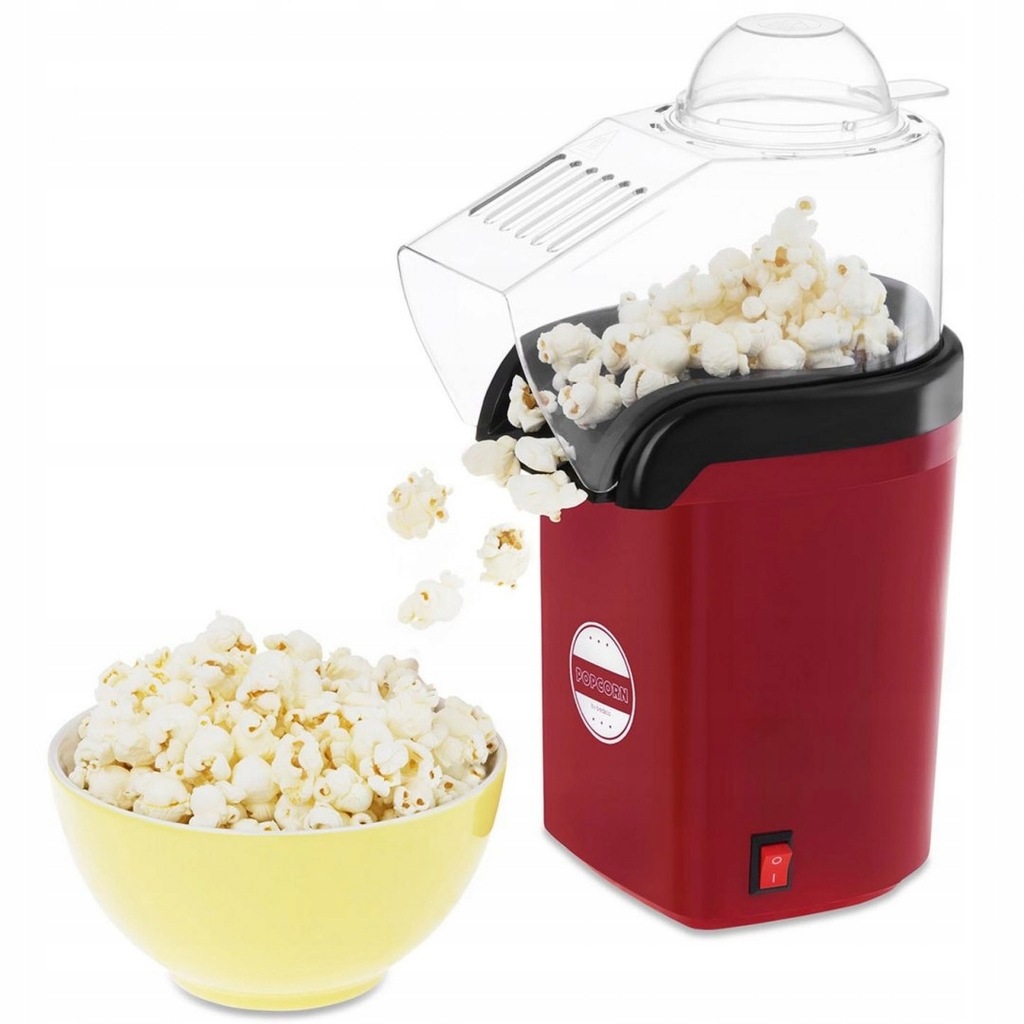 Maszyna urządzenie do popcornu BEZ TŁUSZCZU 1200W