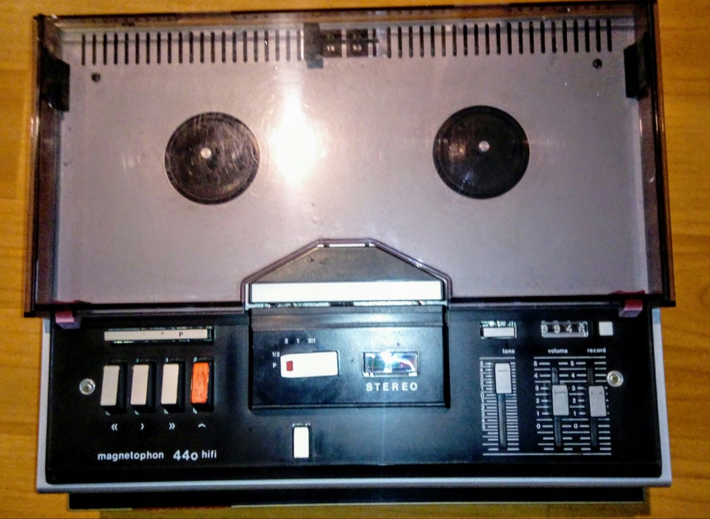 TELEFUNKEN Magnetophon 440 HiFi szpulowiec '74