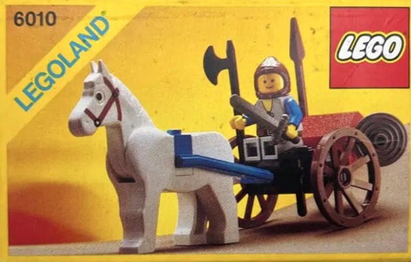 LEGO 6010 Supply Wagon [Castle: Lion Knights]