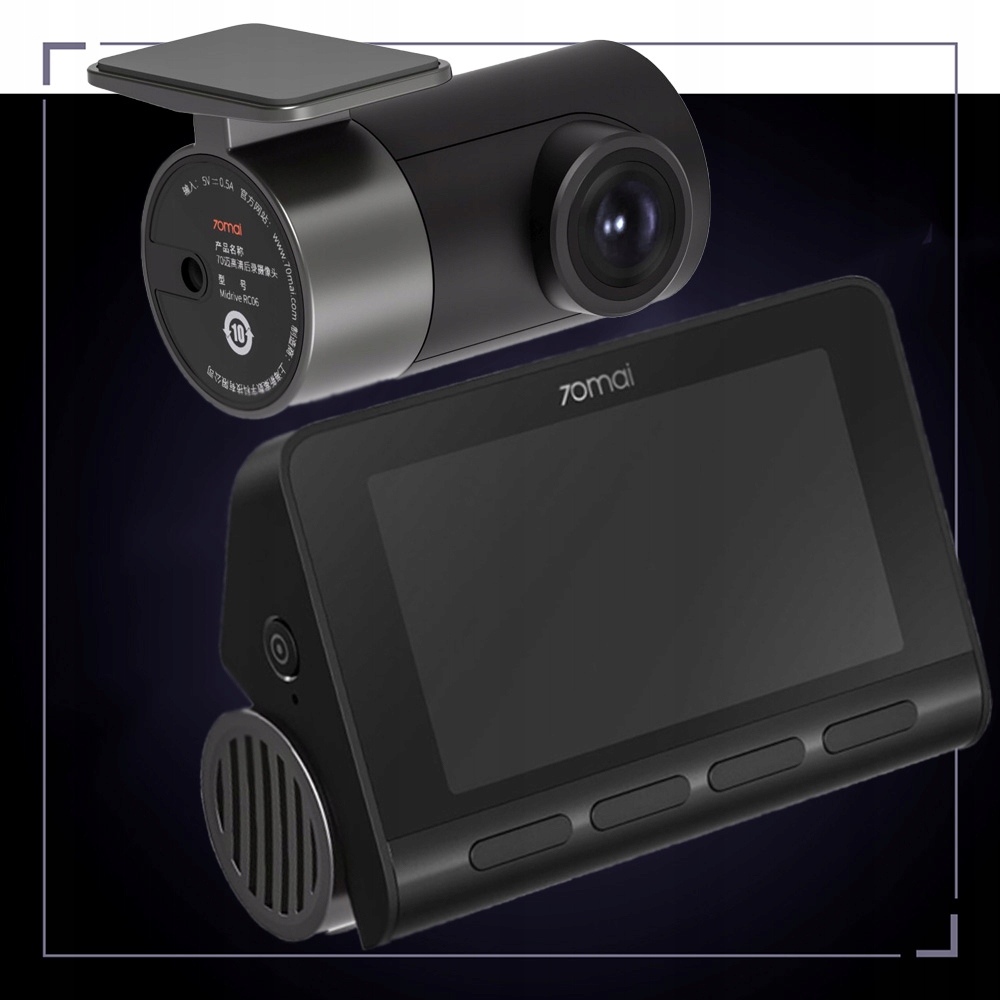 Купить Автомобильная камера 70mai A800 4K GPS + РЕВЕРСИВНАЯ КАМЕРА: отзывы, фото, характеристики в интерне-магазине Aredi.ru