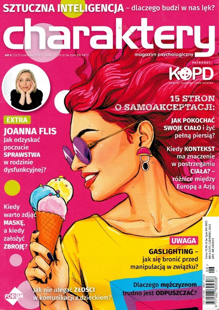 Charaktery magazyn psychologiczny 6 / 2023