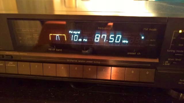 ST-G70 Technics Stereo Synthesizer Tuner Radio C