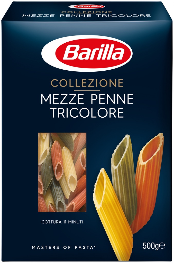 BAR.MEZZE PENNE TRICOLORI 500G