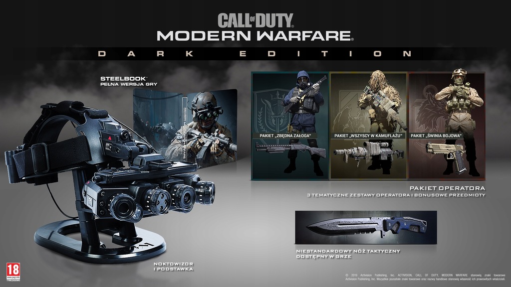 Call of Duty: Modern Warfare Edycja Dark PS4
