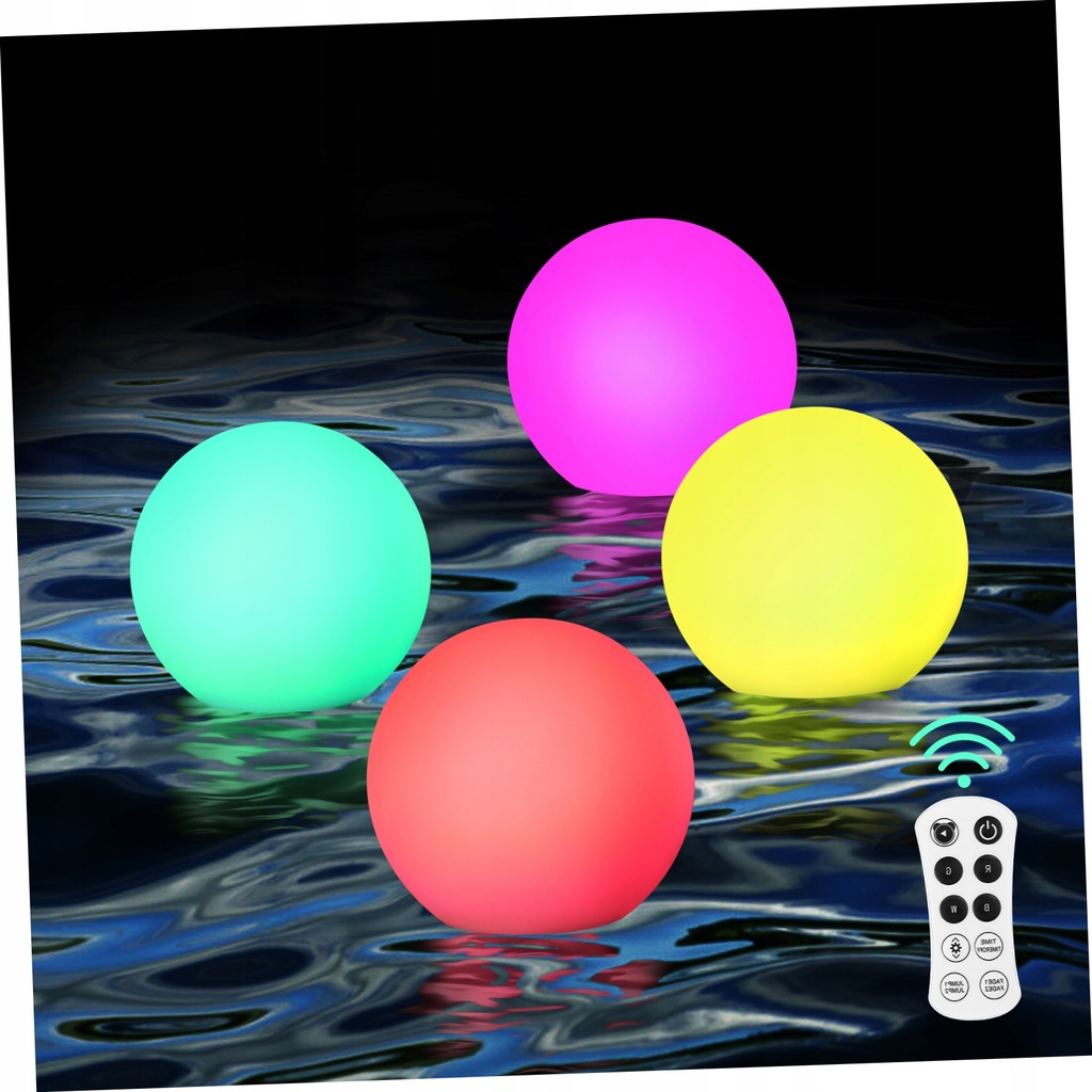 OŚWIETLENIE LED DO BASENÓW ZEWNĘTRZNE ŚWIECĄCE KUL