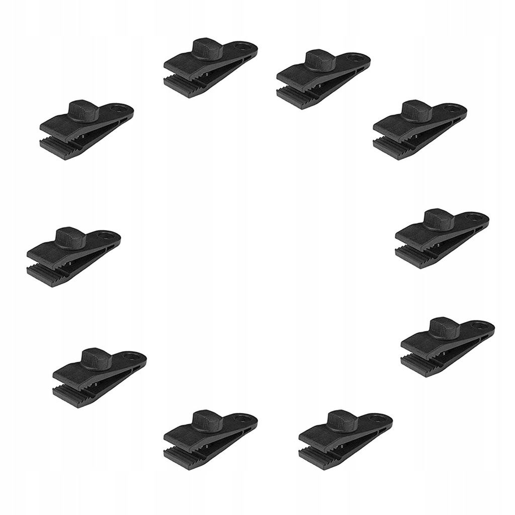 10/12 szt. Zestaw zacisków do plandeki do markizyA