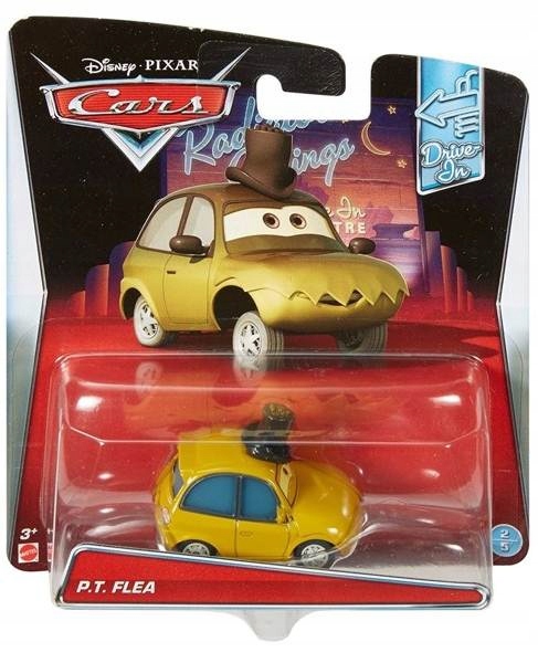 DISNEY CARS 2 AUTA P.T.FLEA DVY13