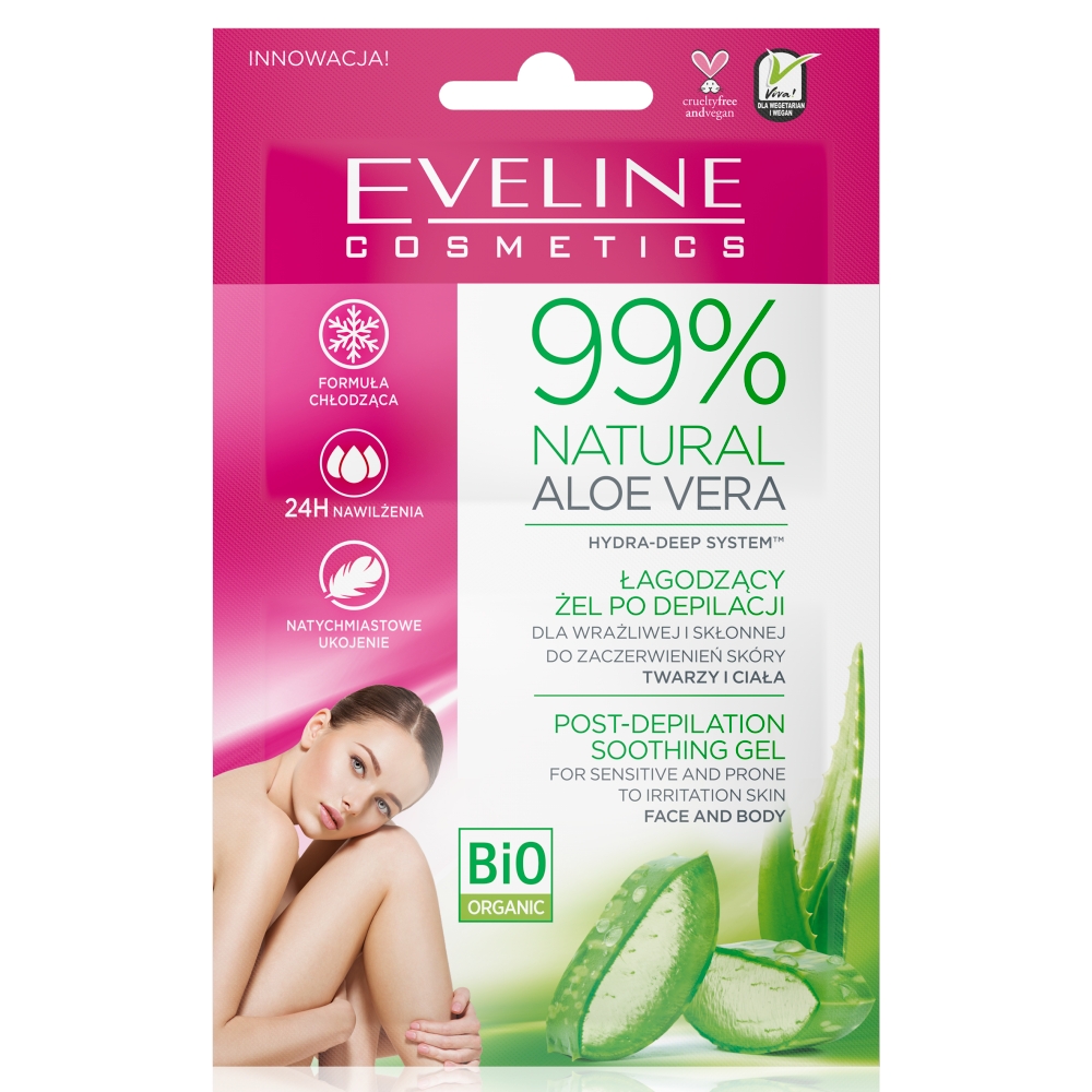 Eveline Cosmetics 99% Natural Aloe Vera żel po P1