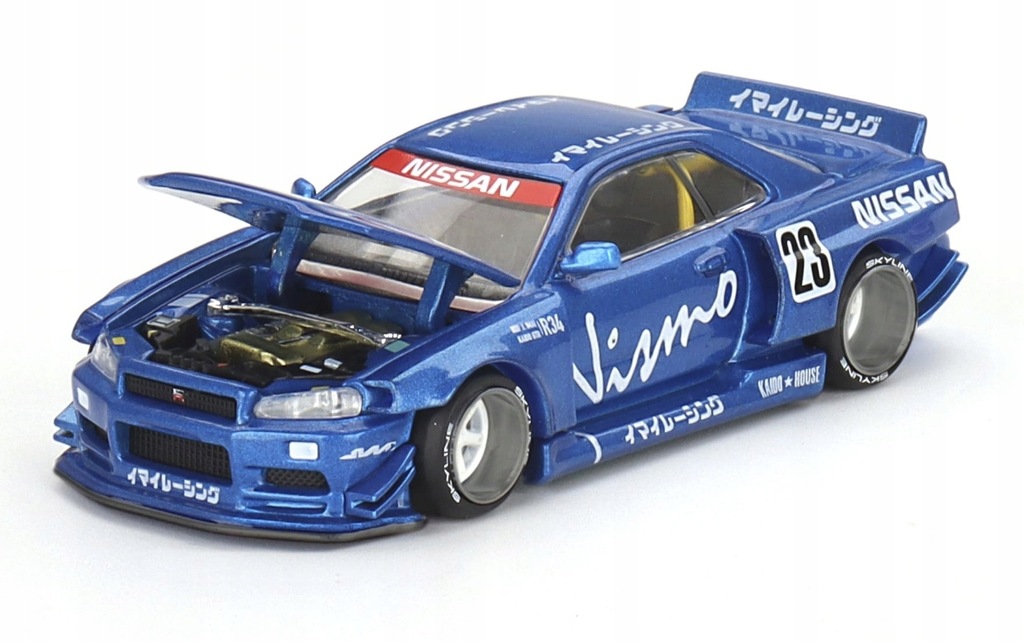 Mini GT 1:64 - Nissan Skyline GT-R (R34) Kaido Works V3