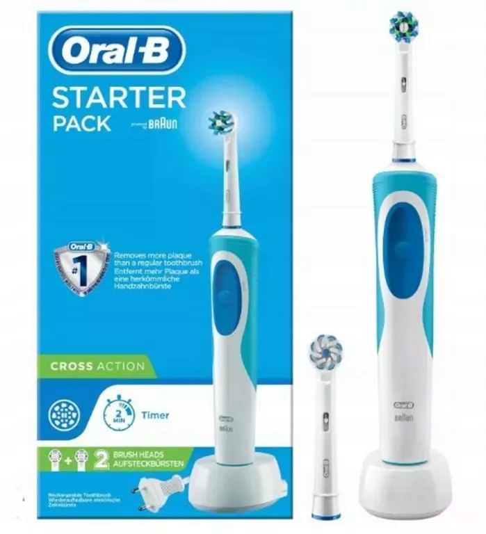 SZCZOTECZKA ORAL-B STARTER PACK CROSS ACTION